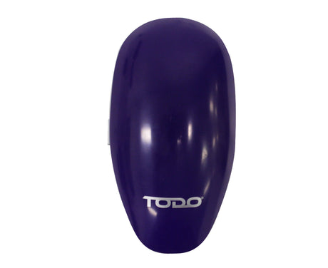 TODO Ionic Styling Hair Brush Health Smooth Silky Hair Stainless Steel Bristle Comb Purple