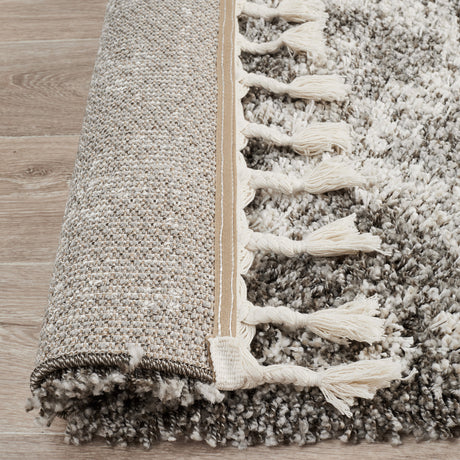 Saffron 33 Grey Runner Rug