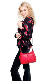 Bosccolo Shoulder Bag - Red