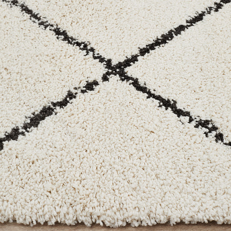 Saffron 22 White Rug