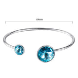 Krystal Couture Serene Bangle Embellished with SWAROVSKI Crystals