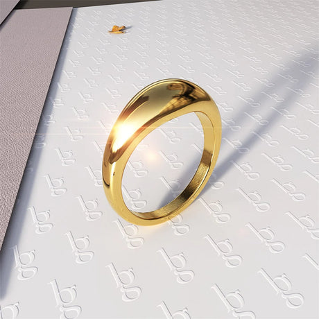 Bullion Gold Pinard Oval Ring in Gold