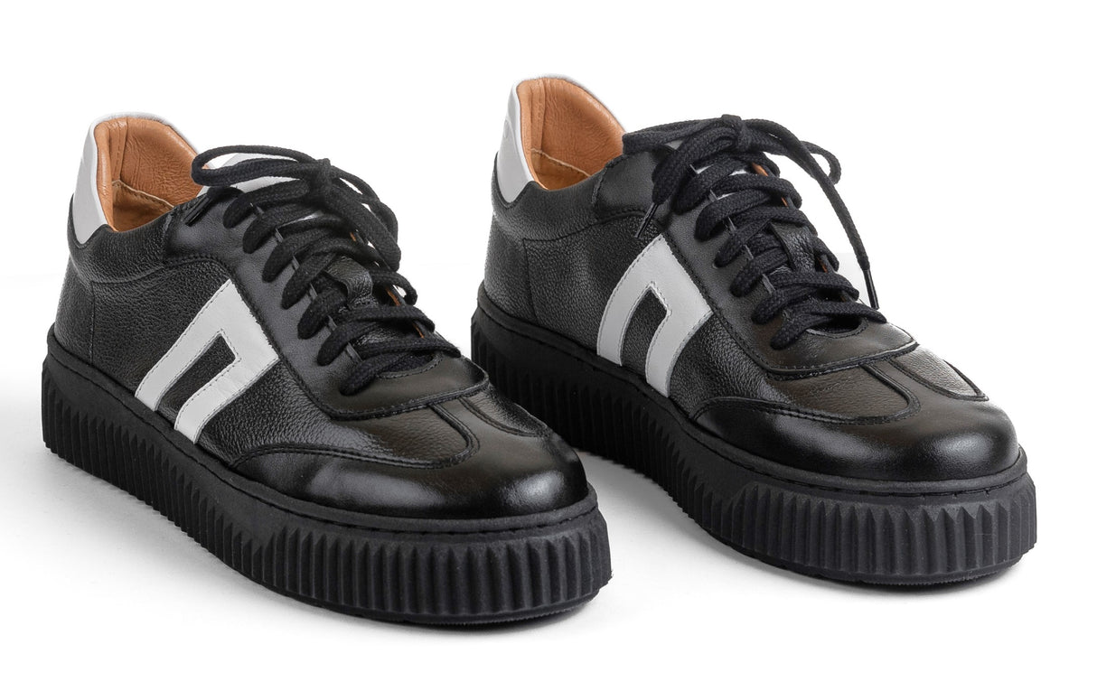 Bosccolo Womens Sneakers - Black/White