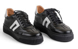 Bosccolo Womens Sneakers - Black/White