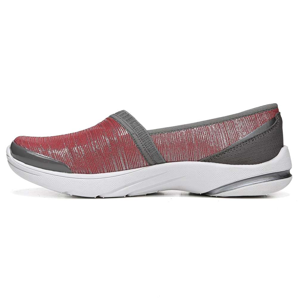 Bzees Lollipop Slip-On Casual Sneaker - Cherry Shimmer