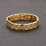 Bullion Gold Watch Band Chunky Stack Gold Layered Bracelet