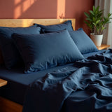 Royal Comfort Balmain 1000TC Bamboo cotton Sheet Sets- Royal Blue