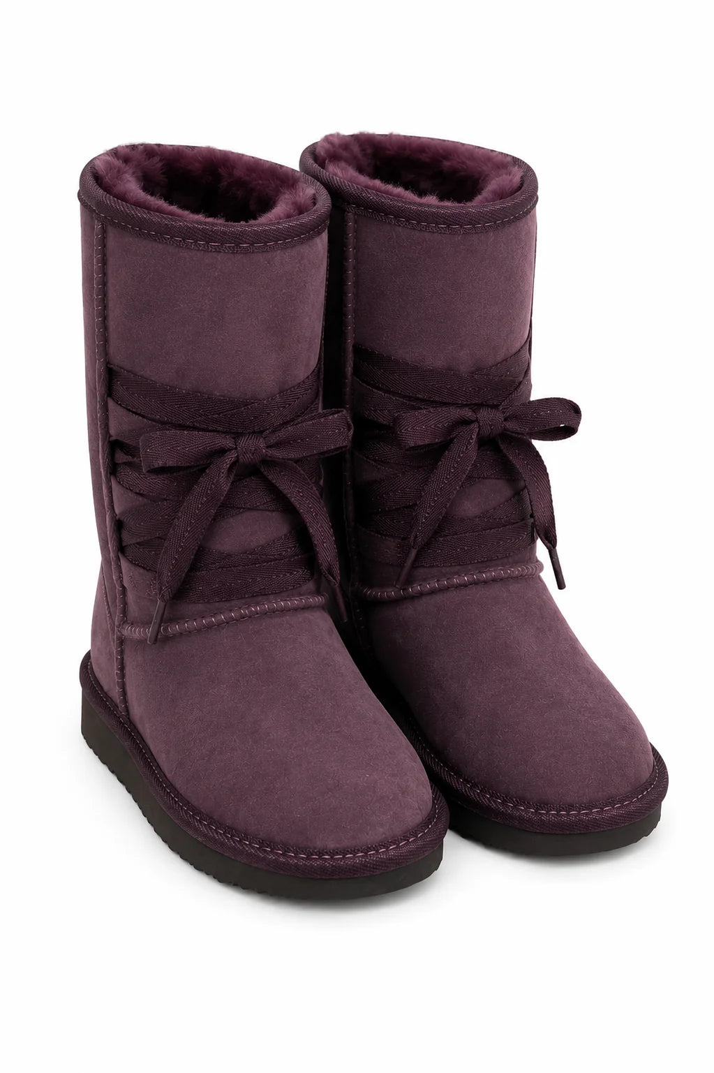 Australian Leather Ugg Roxy Nomad Long Uggs - Purple - AU5