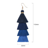 Tayla Extended Tassel Earrings