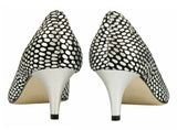 Bosccolo Womens High Heels - Silver Scales