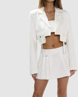 BY.DYLN Porter Jacket - White