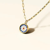 Bullion Gold Bullion Blue Blossom Necklace in Gold