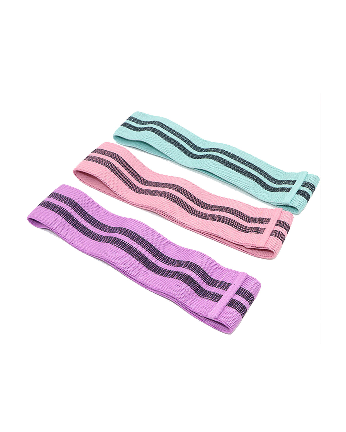 TODO 3 pcs Hip Loop Exercise Resistance Band Booty Legs Trainer 3 Resistance Levels