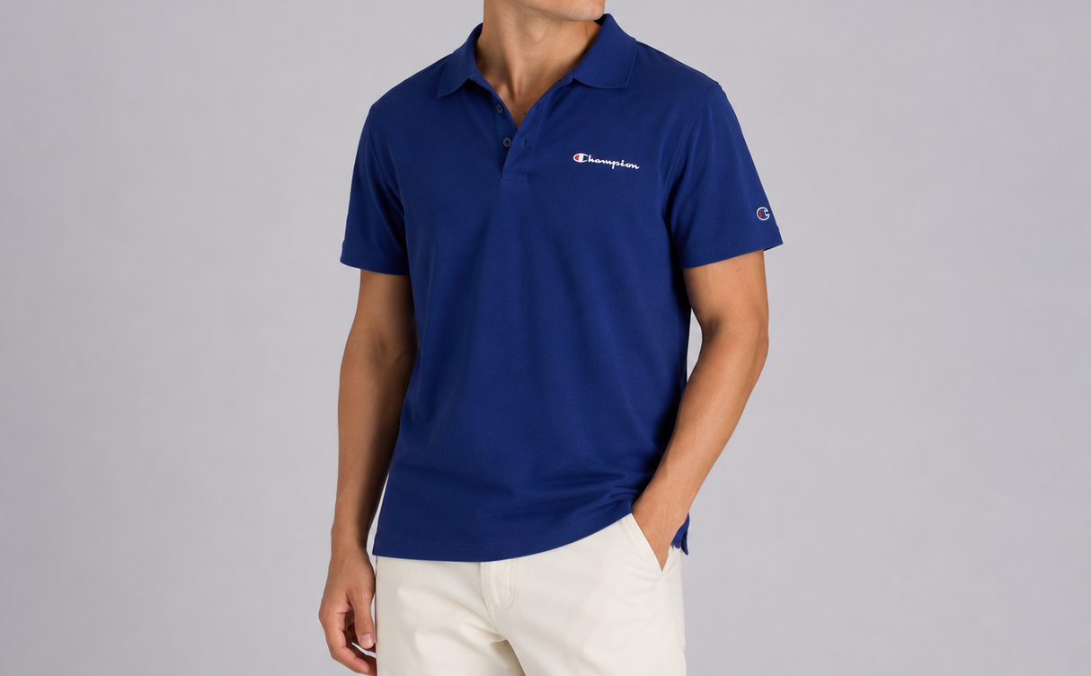 CH PIQUE POLO SHIRT - Sail Away Navy CSI