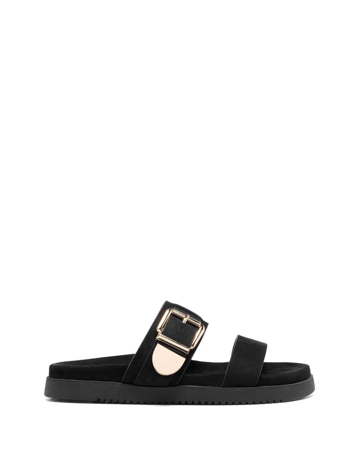 Therapy Remi Black Faux Suede