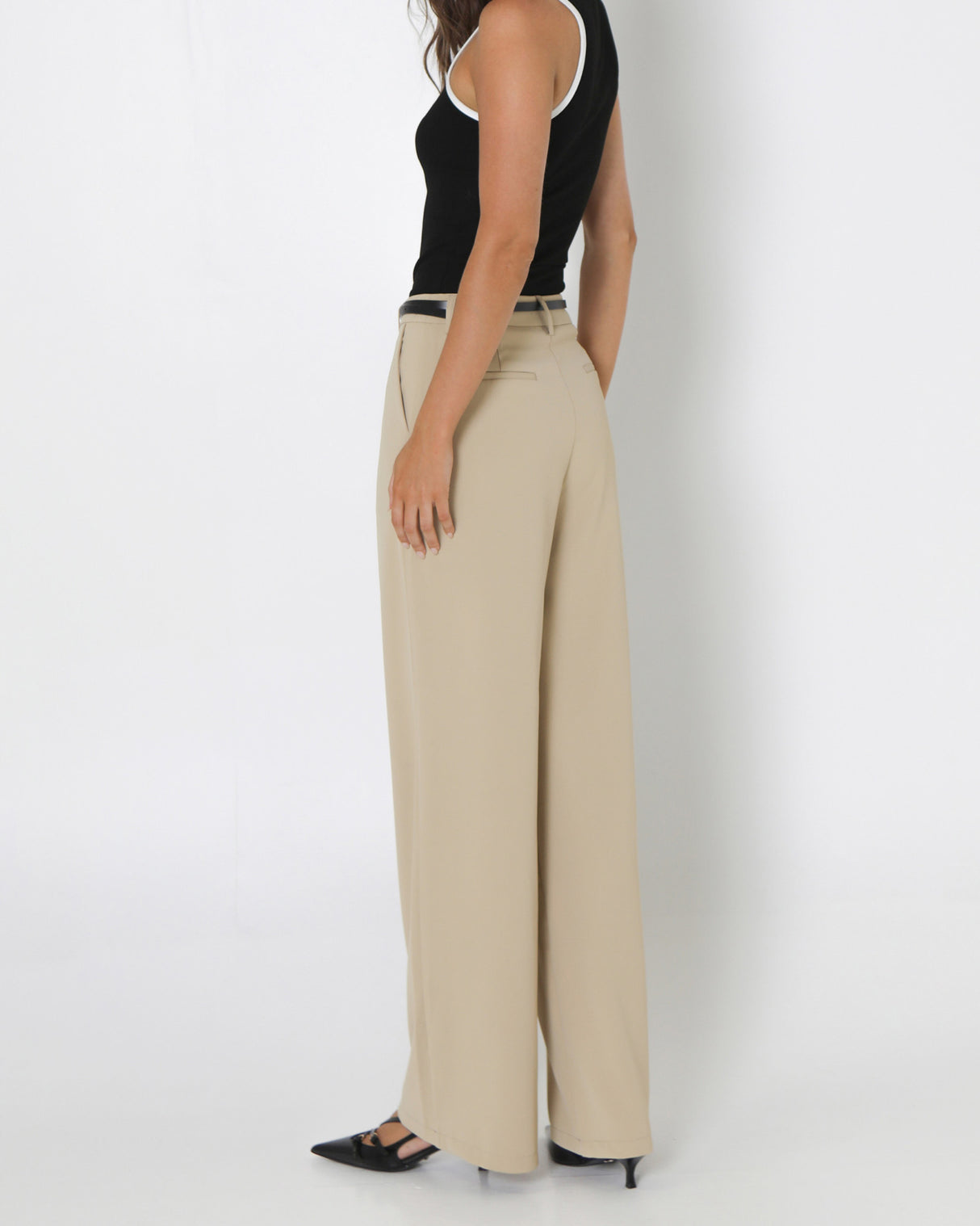 Madison The Label Marissa Pants - Sand