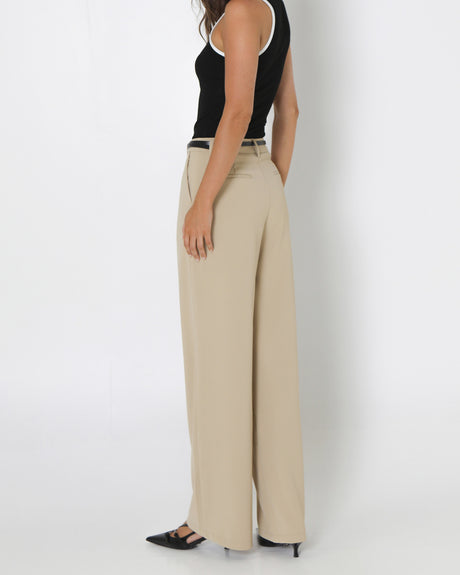 Madison The Label Marissa Pants - Sand