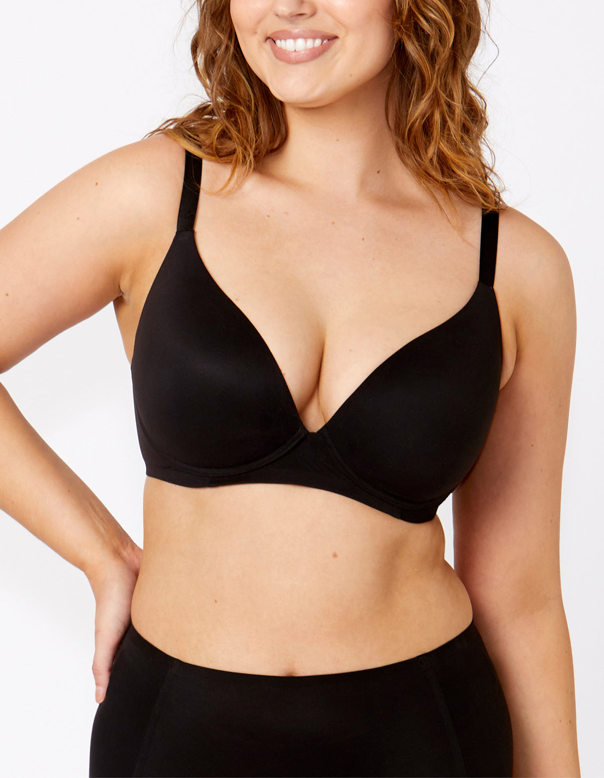 Ambra Dream Plunge Bra - Black