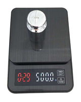 TODO 3Kg Stainless Steel Kitchen Scale LCD Display 0.1G Graduation Coffee Scale Usb Powered