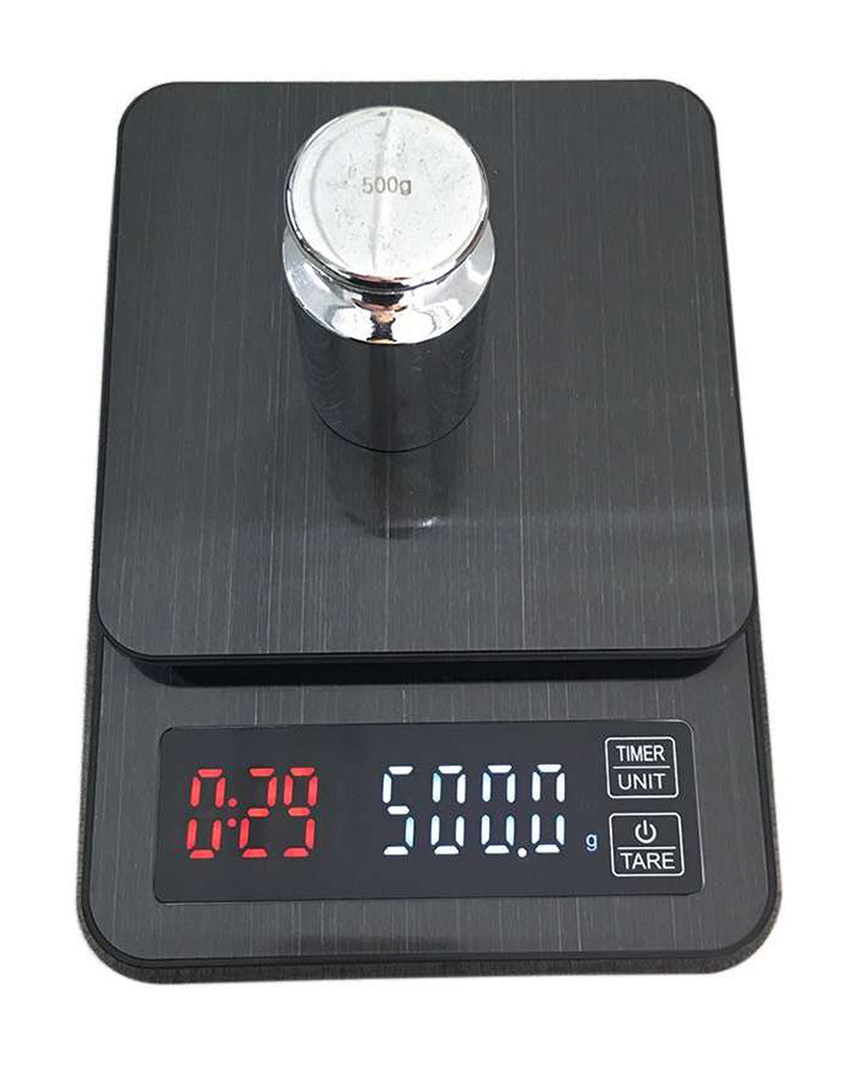 TODO 10Kg Stainless Steel Kitchen Scale Lcd Display 1G Graduation Coffee Scale Usb Powered