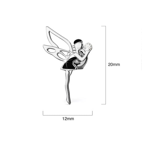 Krystal Couture Fairy Earrings Embellished with SWAROVSKI Crystals