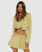 BY.DYLN Porter Jacket - Light Khaki