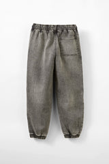 Cotton On Kids Boys Relaxed Jogger Jean - Manly Mid Grey