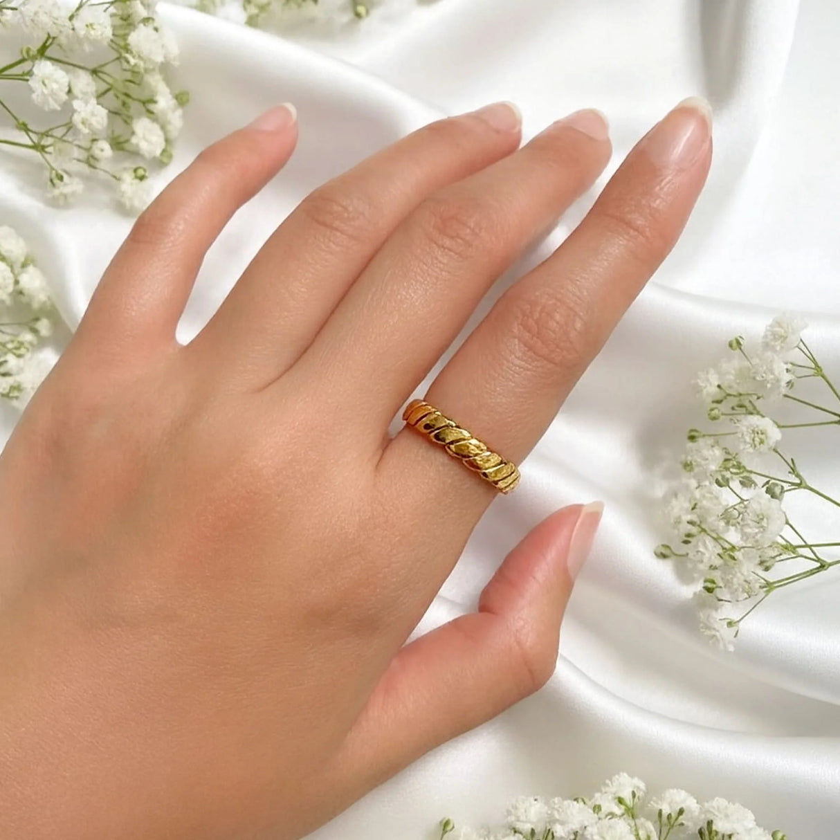 Bullion Gold Harmony Ring Gold Layered Ring