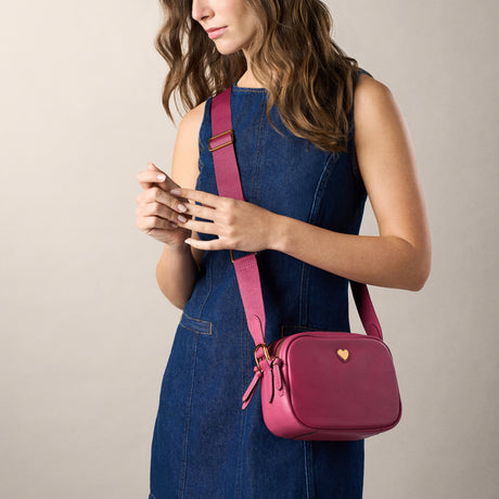 Fossil Danni Pink Crossbody
