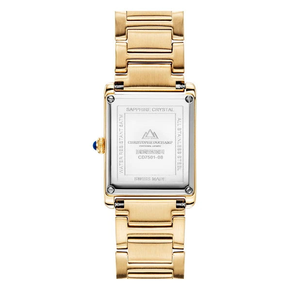 Christophe Duchamp Fontaine - Black Dial & 316L Stainless Steel Strap