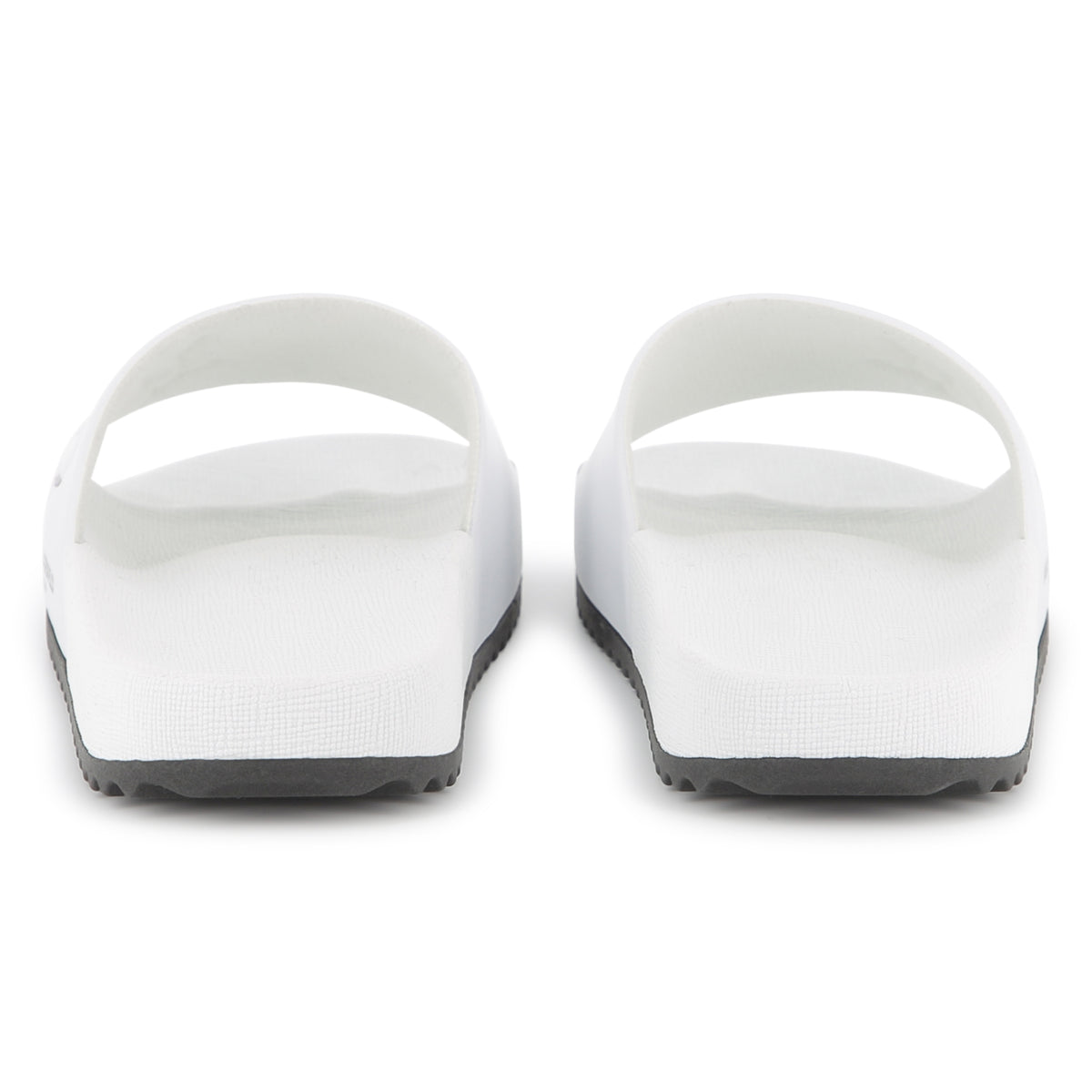 Karl Lagerfeld Girls Fete Musique D3 Aqua Slides - White