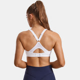 Power On High Impact Padded Sports Bras - White