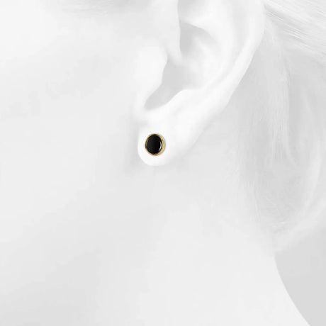 Bullion Gold Mitch Stud Earrings 10mm