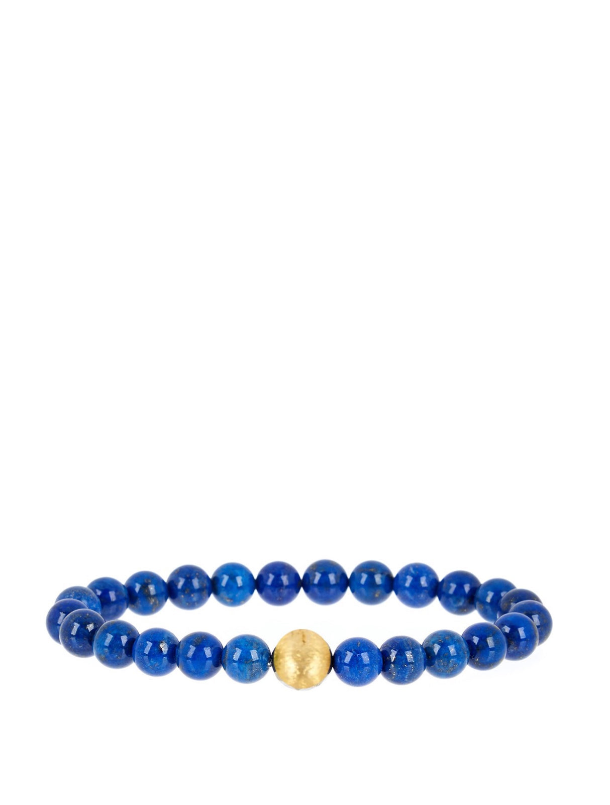 Stephen Oliver 18K Gold Plated Lapis Bracelet