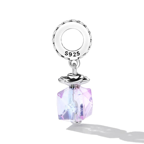 Solid 925 Signature Silver Magic Cuboid Charm