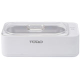 TODO Ultrasonic Cleaner Sonic Wave Jewellery Cleaner 300ml Stainless Steel Tank 3min Cycle