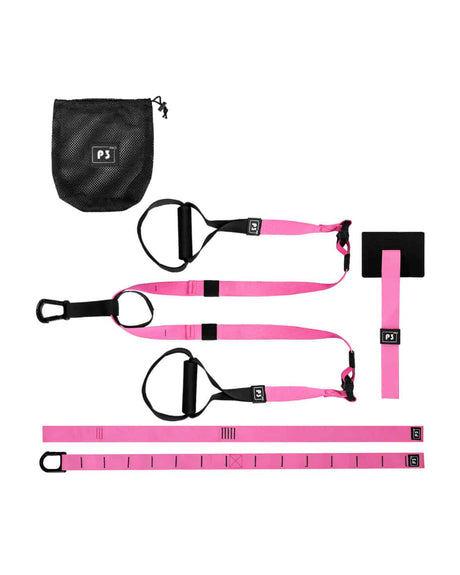 Resistance Trainer Band Set Muscle Training Suspension Band Belt Boxing Pilates Home Gym Fitness P3 Pro