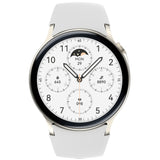 Bluetooth Smart Watch 1.43" Touch Screen Call Heart Rate Blood Pressure BT 5.3 - White