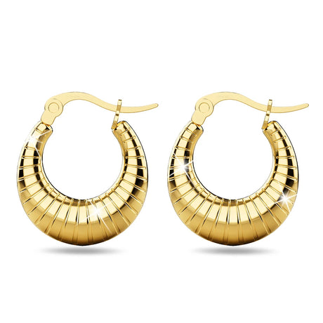 Bullion Gold Sierra Gold Hoop Earrings