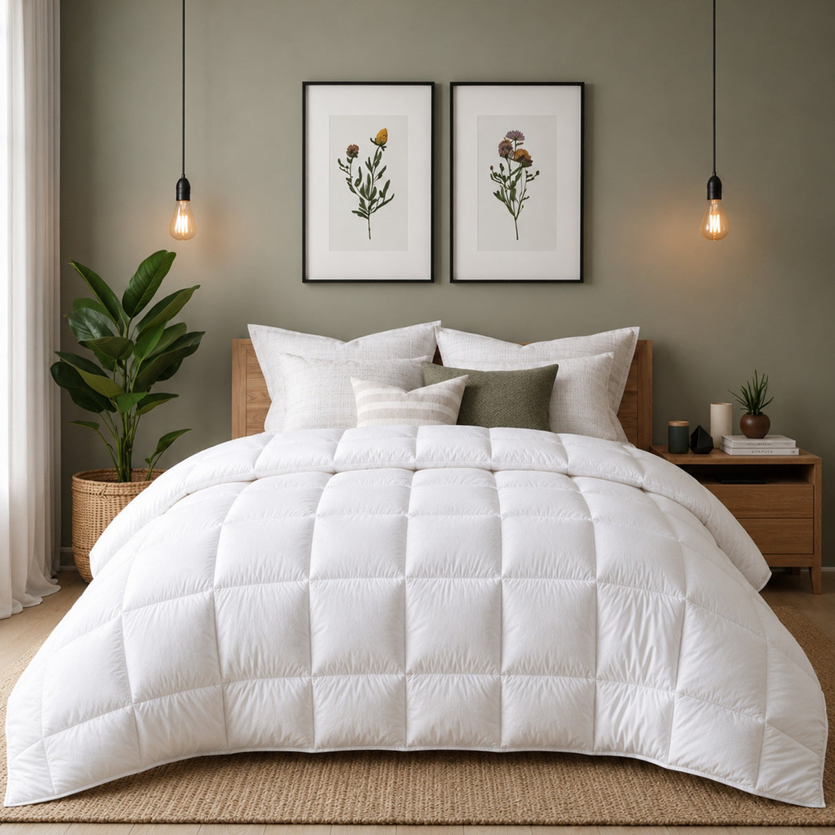 Royal Comfort Wool Blend All Seasons 800GSM Quilt