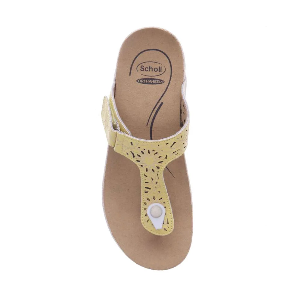Scholl Amaya Sandal - Yellow