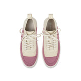 Chunky Platform Knit Sneakers - Pink
