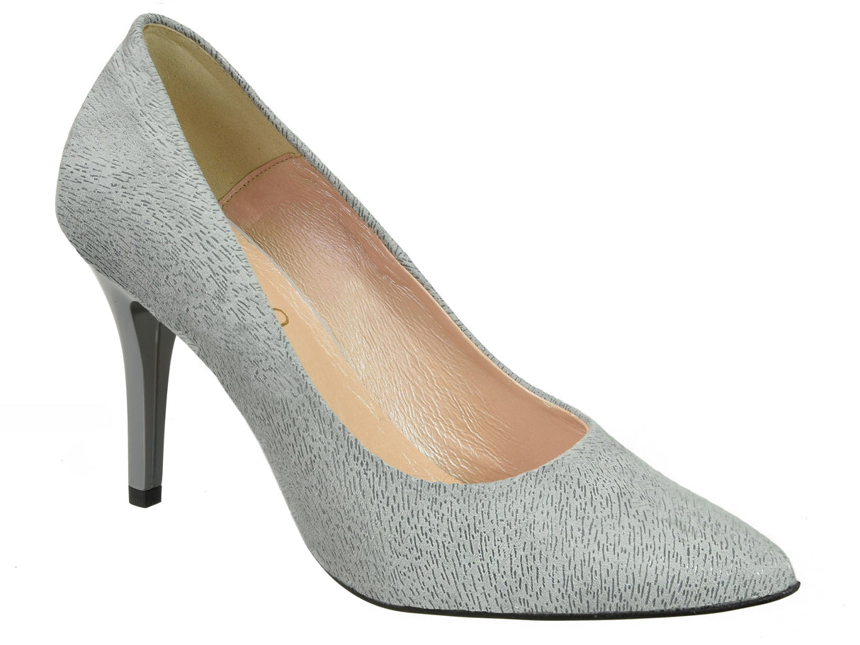 Bosccolo Womens Spike Heels Elite 2169 - Plain Grey