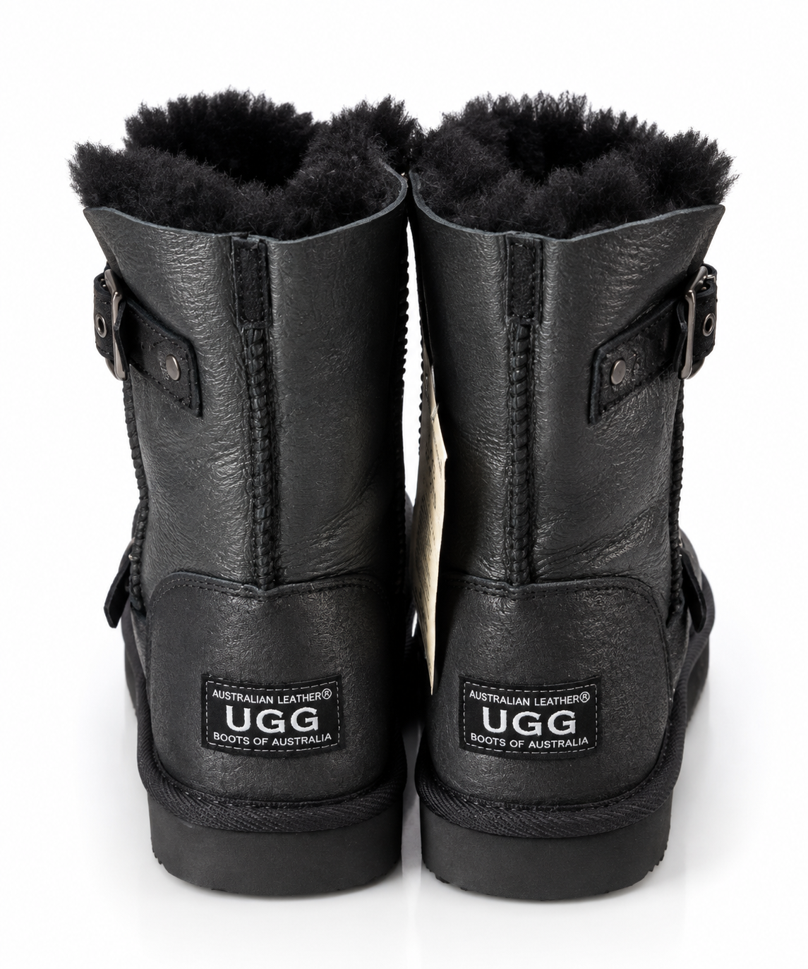 Australian Leather Ugg Classic Short Double - Metallic Gunmetal - AU4