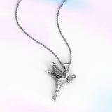 Krystal Couture Tinkerbell Necklace Embellished with SWAROVSKI Crystals