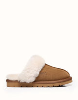 Muffin Slipper in Chestnut