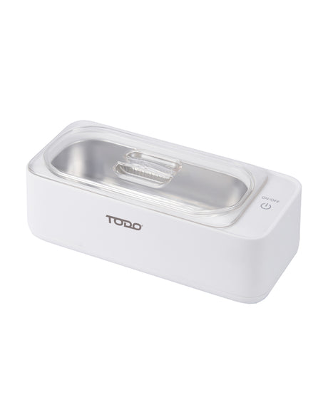 TODO Ultrasonic Cleaner Sonic Wave Jewellery Cleaner 300ml Stainless Steel Tank 3min Cycle