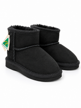 Australian Leather Ugg Kids Classic Mini - Black - AU8