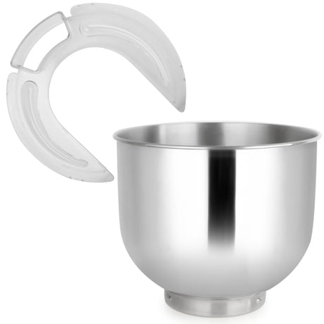 TODO 1100W Electric Stand Mixer 5.3L Stainless Steel Bowl Heated Fermentation LCD Touch Screen Control