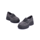 Gentleman Chunky Platform Loafers - Charcoal